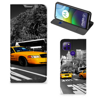 Motorola Moto G9 Power Book Cover New York Taxi - thumbnail