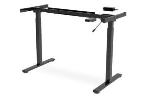 Digitus DA-90430 frame voor stabureau Electrisch 2 poot/poten Zwart