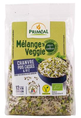 Mix met spliterwten, rijst & hennep bio