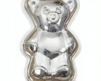 Glückskäfer gummybeer bakvorm 30 x 20 x 4 cm blank staal