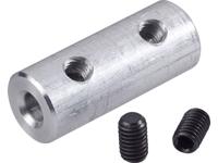 Reely Navy-Direct-koppeling (Ø x l) 15 mm x 30 mm Boordiameter: 6 mm, 5 mm 1 stuk(s)