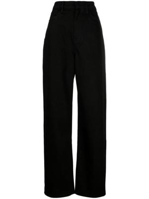 REV High waist jeans - Zwart