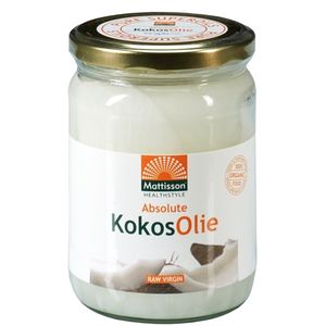 Kokosnoot Olie Extra Virgin Mattisson 500ml