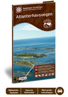 Wegenkaart - landkaart 12 Nasjonale Turistveger Atlanterhavsveien | No - thumbnail