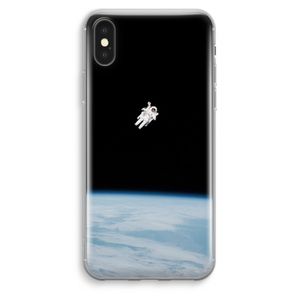 Alone in Space: iPhone XS Max Transparant Hoesje