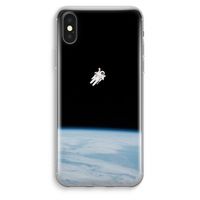 Alone in Space: iPhone XS Max Transparant Hoesje - thumbnail