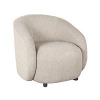 LABEL51 Fauteuil Alby - Beige - Chicue Boucle