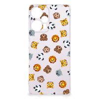 TPU bumper voor Xiaomi Poco F5 Dieren Emojis