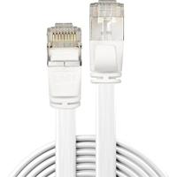 LINDY 47544 RJ45 Netwerkkabel, patchkabel CAT 6A U/FTP 5.00 m Wit Snagless 1 stuk(s) - thumbnail