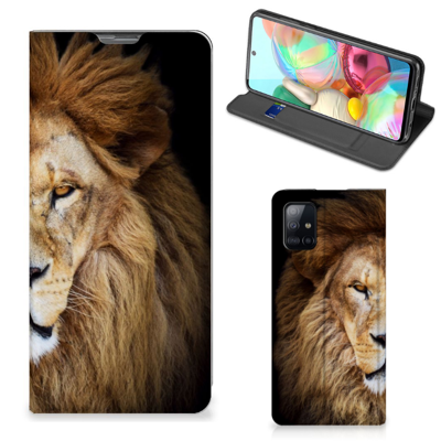 Samsung Galaxy A71 Hoesje maken Leeuw Samsung Galaxy A71 Hoesje maken Leeuw