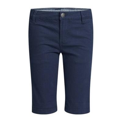 WE Fashion slim fit bermuda donkerblauw WE Fashion slim fit bermuda donkerblauw