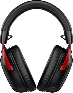 HyperX Cloud III Wireless Gaming Headset - Zwart/Rood(PC, PS5, PS4)