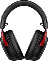 HyperX Cloud III Wireless Gaming Headset - Zwart/Rood(PC, PS5, PS4)