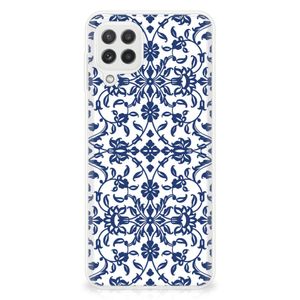 Samsung Galaxy A22 4G | M22 TPU Case Flower Blue