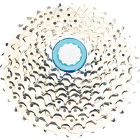 Tecora E cassette 9 speed 11-25t zilver in doosje