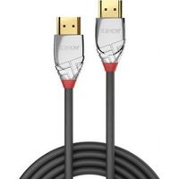 Lindy 37871 1m HDMI Type A (Standard) HDMI Type A (Standard) Grijs, Zilver HDMI kabel - thumbnail