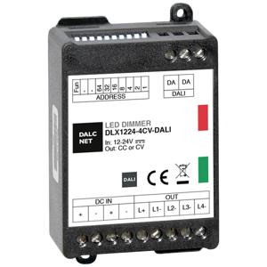 Dalcnet DLX1224-4CV-DALI Dimmer 4-kanaals