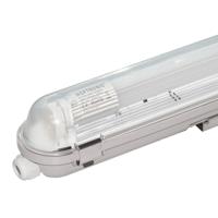 25x LED T8 TL armatuur 120 cm IP65 waterdicht 18W 2340lm 130lm/W 4000K - neutraal wit - koppelbaar - EIA subsidie geschikt