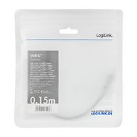 LogiLink CUA0103 tussenstuk voor kabels USB 3.2 Gen1 Type-C HDMI-A Zwart, Grijs - thumbnail