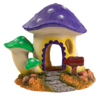 Superfish Mushroom House M - Sfeervolle Vijverdecoratie & Vis Schuilplaats