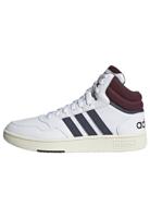 adidas Hoops 3.0 Mid Sneakers heren, Ftwr White Shadow Navy Shadow Red, 44 EU