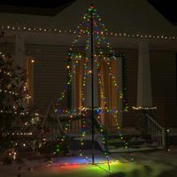 Kegelkerstboom 300 LED's binnen en buiten 120x220 cm - thumbnail