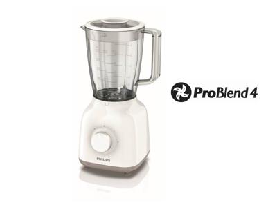Philips Daily Collection Blender, 400 W, plastic kan van 1,5 liter, 2 snelheden, pulsstand Philips Daily Collection Blender, 400 W, plastic kan van 1,5 liter, 2 snelheden, pulsstand