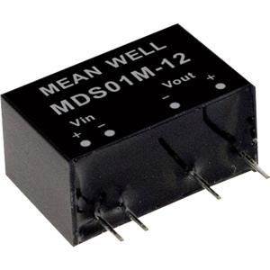 Mean Well MDS01M-15 DC/DC-convertermodule 67 mA 1 W Aantal uitgangen: 1 x Inhoud 1 stuk(s)