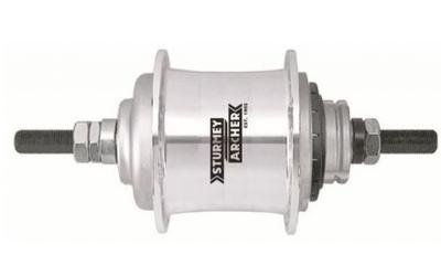 SturmeyArcher Versnellingsnaaf Sturmey Archer S-RF3 3 speed vrijloop 36 gaats zilver