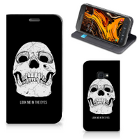 Mobiel BookCase Samsung Galaxy Xcover 4s Skull Eyes