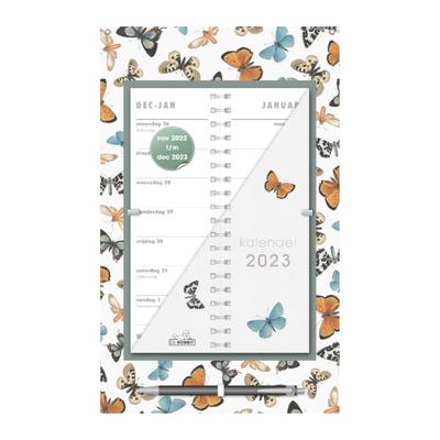 Omslagkalender Vlinders 2023 - Spiraalgebonden (8719231164239)