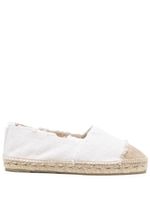 Castañer espadrilles à bout contrastant - Blanc