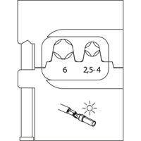 Gedore 8140-24 2078090 Krimpinzetstuk Geschikt voor tangen MC3 2.5 tot 6 mm²