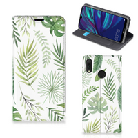 Huawei Y7 hoesje Y7 Pro (2019) Smart Cover Leaves