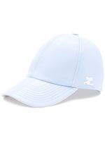 Courrèges casquette à patch logo - Bleu