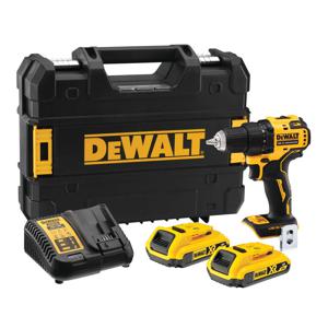 DeWALT DCD708D2T-QW schroefboormachine & slagmoersleutel 1650 RPM Zwart, Geel