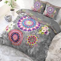 Sleeptime Elegance Betty - Grijs 1-persoons (140 x 220 cm + 1 kussensloop) Dekbedovertrek