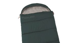 Easy Camp Moon 200 Volwassene Rechthoekige slaapzak Microvezel, Polyester Blauwgroen