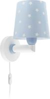 Dalber Kinderkamer wandlamp Star Light soft blauw 82219T