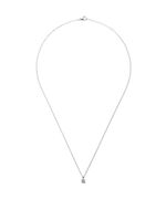 De Beers Jewellers collier DB Classic en or blanc 18ct et diamant - Argent