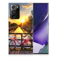 Samsung Galaxy Note20 Ultra Siliconen Back Cover Amsterdamse Grachten - thumbnail