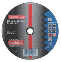 Metabo Accessoires Doorslijpschijf Ø 125x2,0x22,2 staal Flexiamant super - 25 stuks - 616107000