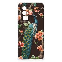 Xiaomi Poco F5 Pro TPU Hoesje Pauw met Bloemen