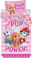 Paw Patrol dekbedovertrek Pup Power 140 x 200 cm - 70 x 90 cm (polyester)