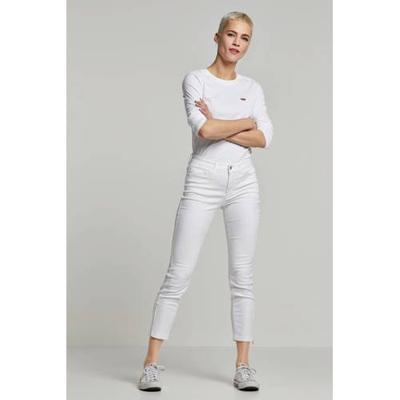 MAC cropped straight fit jeans Dream Chic white denim MAC cropped straight fit jeans Dream Chic white denim