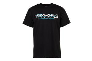 Traxxas - Black Tee T-shirt Sliced Tea L, TRX-1373-L (TRX-1373-L)