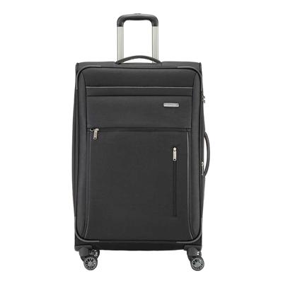 Travelite Capri 4 Wiel Trolley L Expandable black Zachte koffer Travelite Capri 4 Wiel Trolley L Expandable black Zachte koffer
