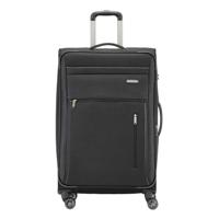 Travelite Capri 4 Wiel Trolley L Expandable black Zachte koffer