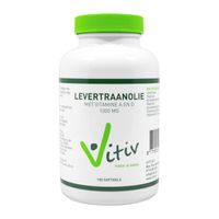 Levertraanolie 1000mg vitamine A D - thumbnail