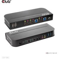 CLUB3D HDMI KVM SWITCH FOR DUAL HDMI 4K 60Hz